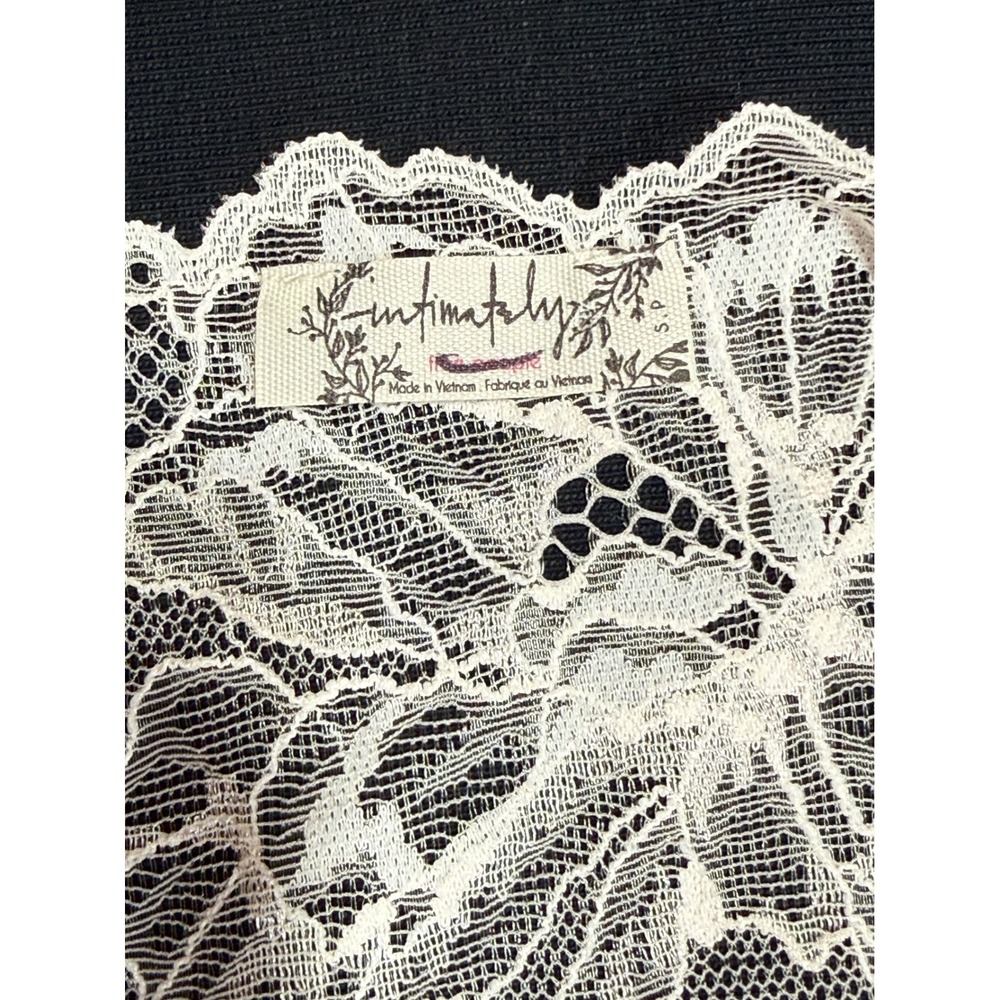 Intimately Free People Lace Camisole Womens Small Cream Rosebud Dainty Coquette - Picture 3 of 9